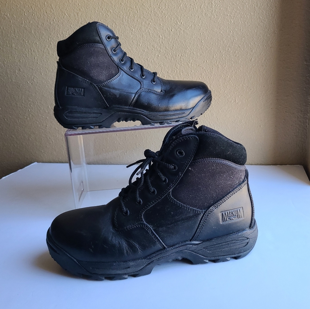 Magnum Men's Midnight Plus II Comp Toe Boot Men size 9.5